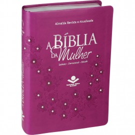 Biblia da Mulher RA - Media - Capa Luxo - Vinho