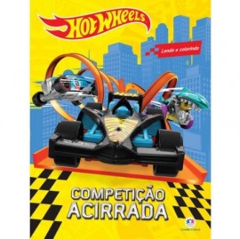 Hot Wheels - Competio Acirrada - Lendo e Colorindo