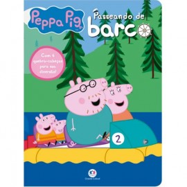Peppa Pig - Passeando de Barco - Livro Quebra-Cabea