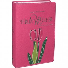Biblia da Mulher RA - Media - Capa Luxo - Legno Goiaba