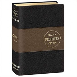 Biblia Peshitta C/ Referencias - Marrom e Preta