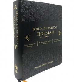 Biblia de Estudo Holman - Luxo - Preta