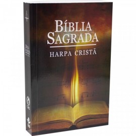 Bíblia RC - L Grande - Harpa Crista - Brochura - Luz CPAD
