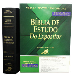 Bíblia de Estudo do Expositor - Jimmy Swaggart - Cor Preta 
