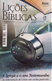 Revista Adulto Aluno - A Igreja e o Seu Testemunho - 3 Tri 2015