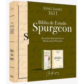 Bíblia de Estudo Spurgeon - Beje - BKJ 1611