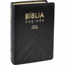 Bíblia NAA - L Grande - Preto Nobre - SBB