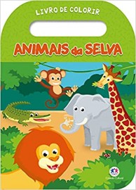 Animais da Selva - Livro de Colorir - Ciranda Cultural