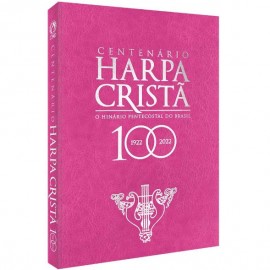 Harpa Cristã Centenário Grande Popular Pink