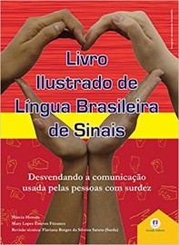 Livro Ilustrado de Língua Brasileira de Sinais (Vermelho)